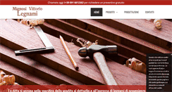 Desktop Screenshot of mignosilegnami.com